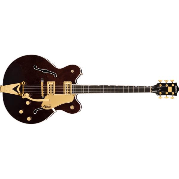 GRETSCH

G6122TG Players Edition Country Gentleman® Hollow Body with String-Thru Bigsby® and Gold Hardware, Ebony Fingerboard, Walnut Stain