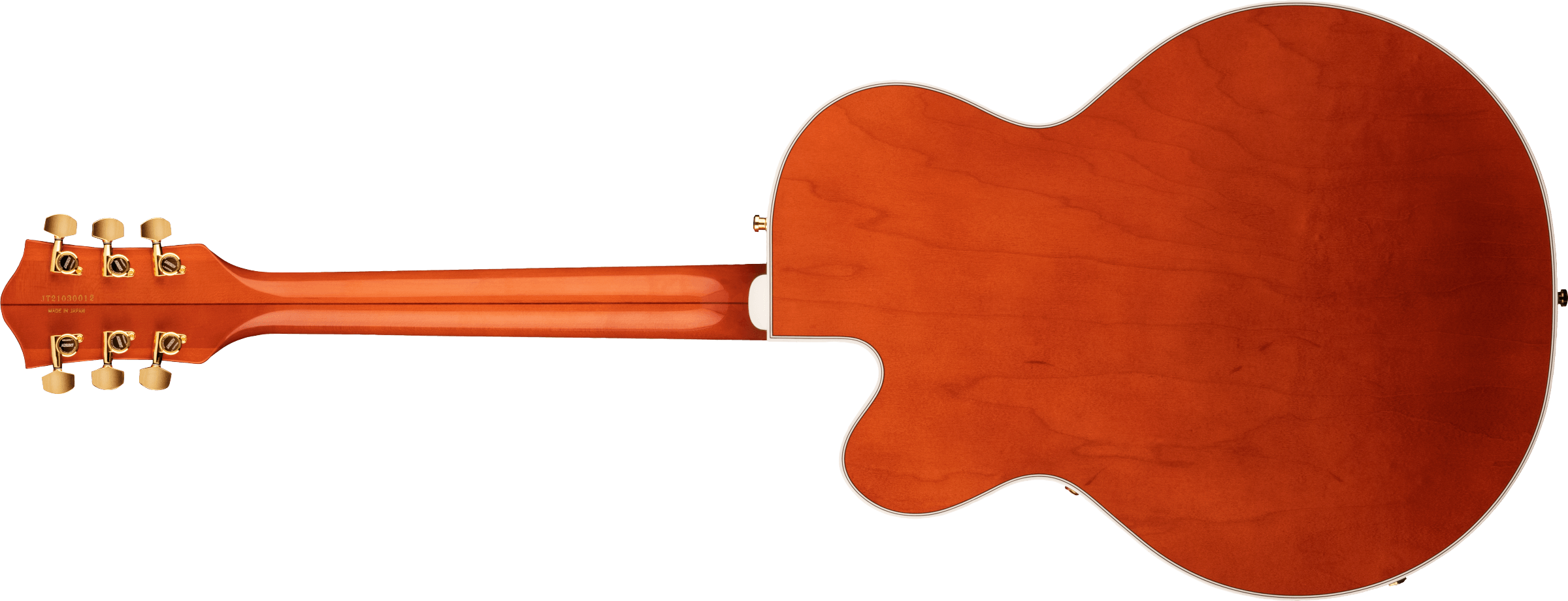 G6120TG Players Edition Nashville® Hollow Body with String-Thru Bigsby® and Gold Hardware, Ebony Fingerboard, Orange Stain追加画像 G6120TG Players Edition Nashville® Hollow Body with String-Thru Bigsby® and Gold Hardware, Ebony Fingerboard, Orange Stain追加画像