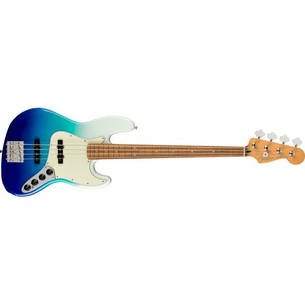 Fender-ジャズベースPlayer Plus Jazz Bass, Pau Ferro Fingerboard, Belair Blue