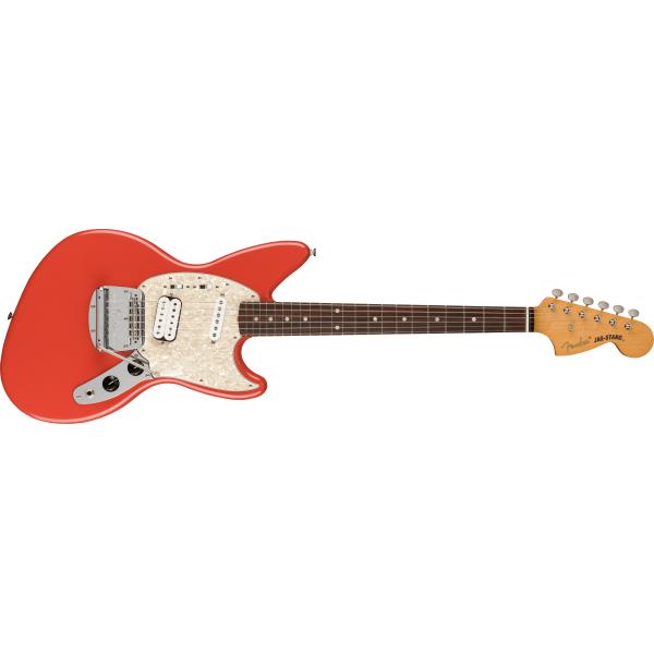Fender-エレキギターKurt Cobain Jag-Stang, Rosewood Fingerboard, Fiesta Red