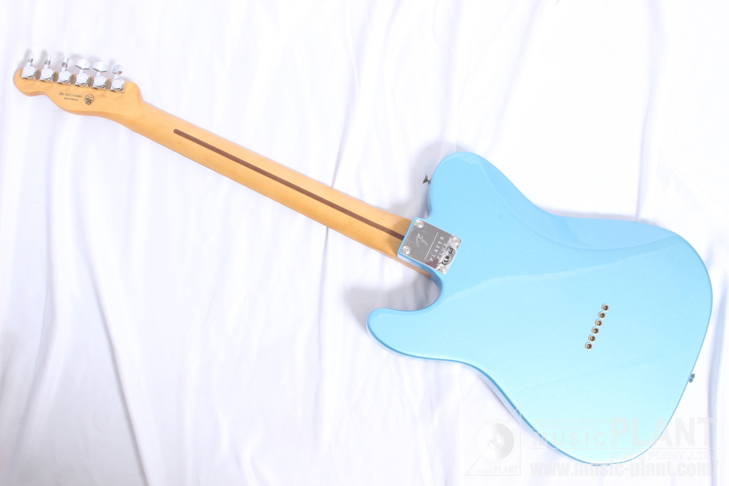 Player Plus Nashville Telecaster, Pau Ferro Fingerboard, Opal Spark背面画像 Player Plus Nashville Telecaster, Pau Ferro Fingerboard, Opal Spark背面画像
