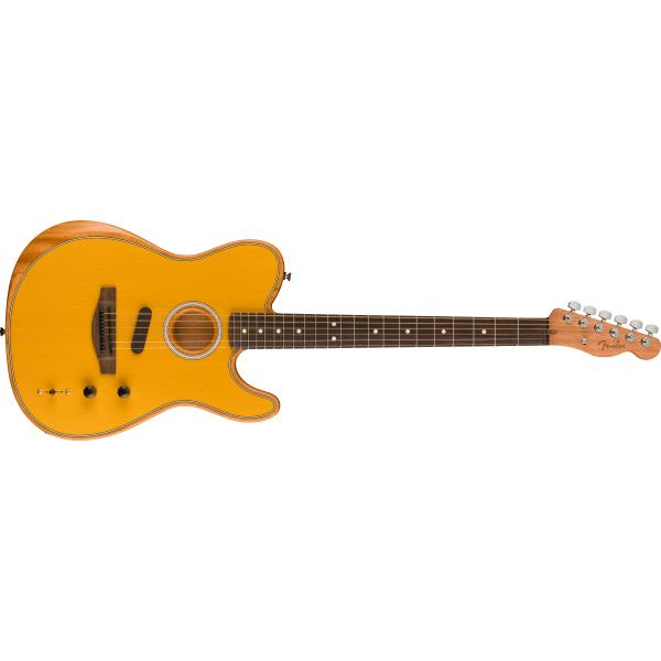 Fender-アコースティックギターAcoustasonic Player Telecaster, Rosewood Fingerboard, Butterscotch Blonde