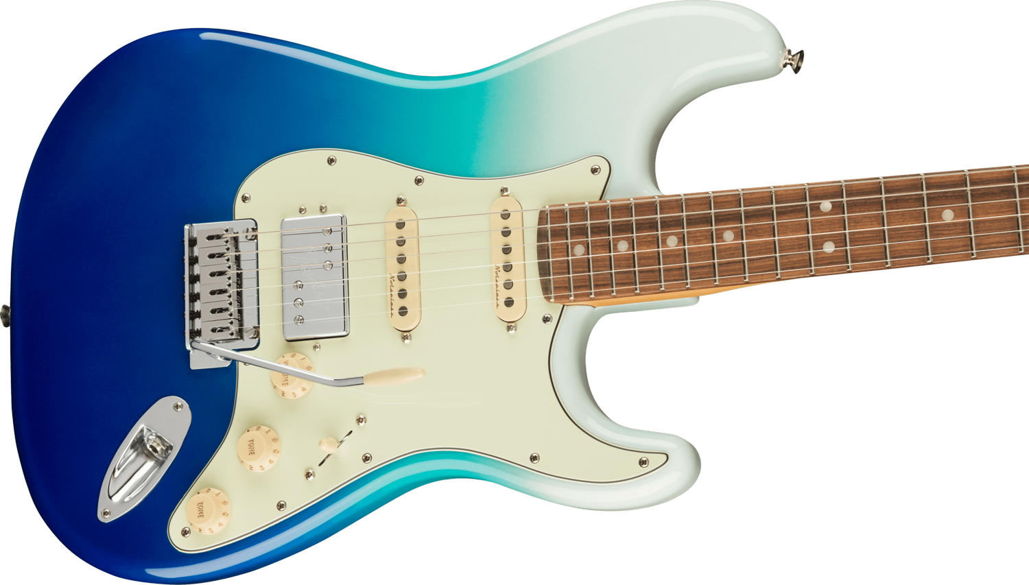 Player Plus Stratocaster HSS, Pau Ferro Fingerboard, Belair Blue追加画像