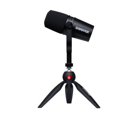 SHURE-ポッドキャストマイクロホンMV7-K-BNDL-J Black