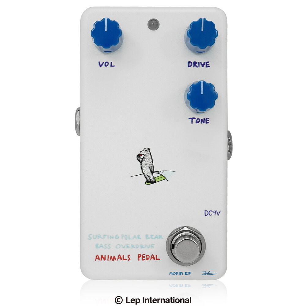 SURFING POLAR BEAR BASS OVERDRIVE MOD BY BJFパネル画像 SURFING POLAR BEAR BASS OVERDRIVE MOD BY BJFパネル画像