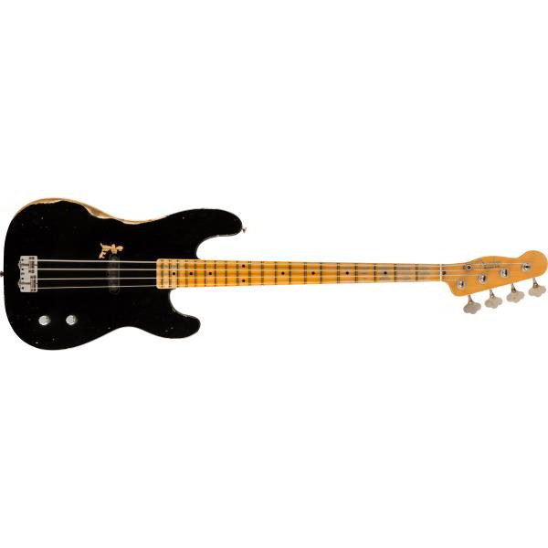 Fender Custom Shop-プレシジョンベース
Dusty Hill Signature Precision Bass, Maple Fingerboard, Black
