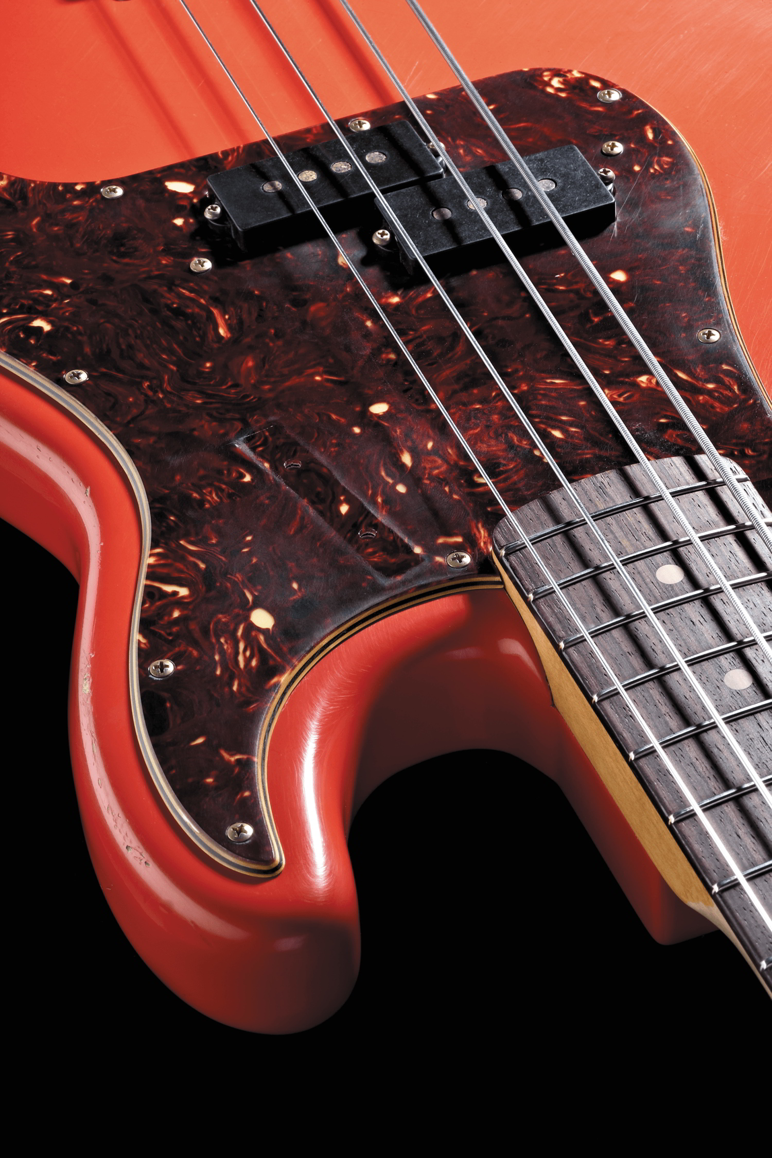 Pino Palladino Signature Precision Bass®, Rosewood Fingerboard, Fiesta Red over Desert Sand追加画像 Pino Palladino Signature Precision Bass®, Rosewood Fingerboard, Fiesta Red over Desert Sand追加画像