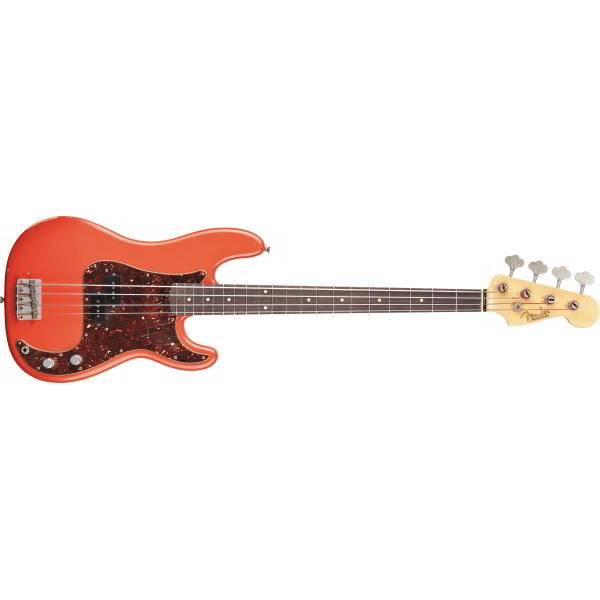 Fender Custom Shop-プレシジョンベースPino Palladino Signature Precision Bass®, Rosewood Fingerboard, Fiesta Red over Desert Sand