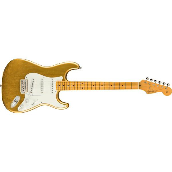 Jimmie Vaughan Stratocaster, Maple Fingerboard, Aged Aztec Goldサムネイル