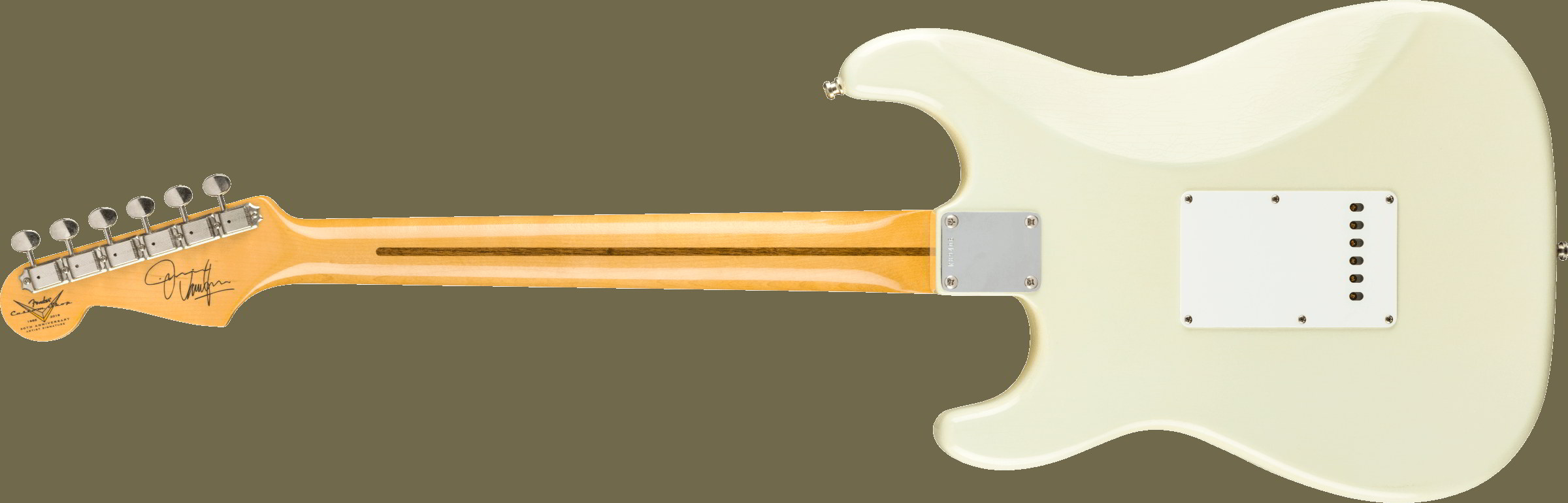 Jimmie Vaughan Stratocaster, Maple Fingerboard, Aged Olympic White追加画像 Jimmie Vaughan Stratocaster, Maple Fingerboard, Aged Olympic White追加画像