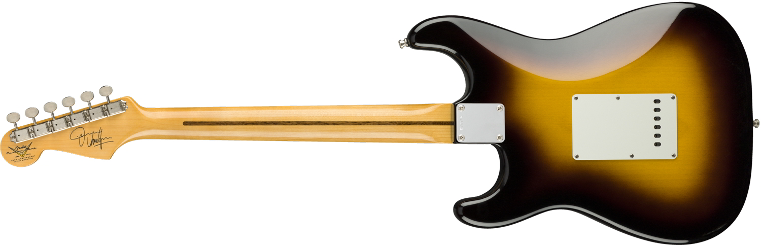 Jimmie Vaughan Stratocaster, Maple Fingerboard, Wide Fade 2-Color Sunburst背面画像 Jimmie Vaughan Stratocaster, Maple Fingerboard, Wide Fade 2-Color Sunburst背面画像