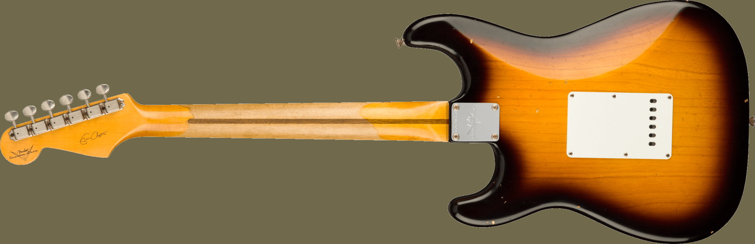 Eric Clapton Signature Stratocaster Journeyman Relic, Maple Fingerboard, 2-Color Sunburst追加画像 Eric Clapton Signature Stratocaster Journeyman Relic, Maple Fingerboard, 2-Color Sunburst追加画像