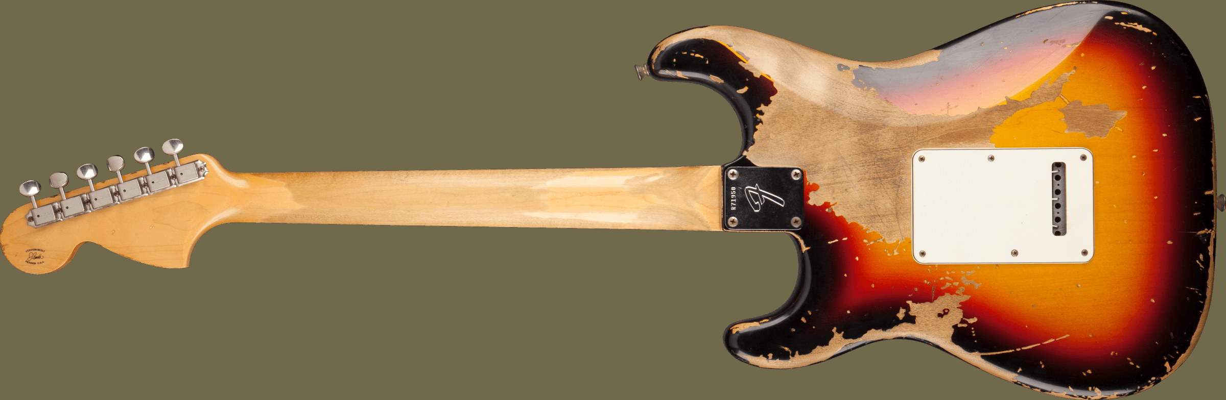 Michael Landau Signature 1968 Relic Stratocaster®, Round-Laminated Rosewood, Bleached 3-Color Sunburst追加画像 Michael Landau Signature 1968 Relic Stratocaster®, Round-Laminated Rosewood, Bleached 3-Color Sunburst追加画像