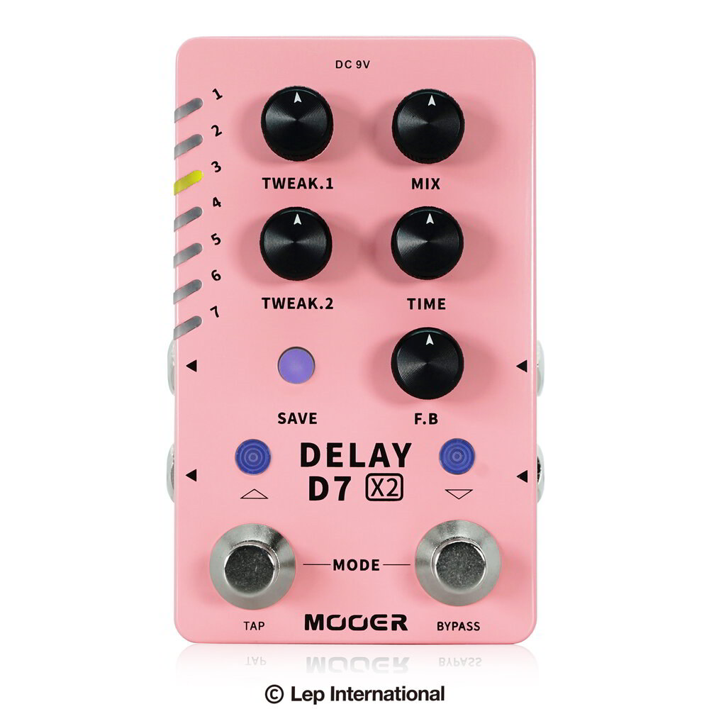 D7 X2 DELAYパネル画像 D7 X2 DELAYパネル画像