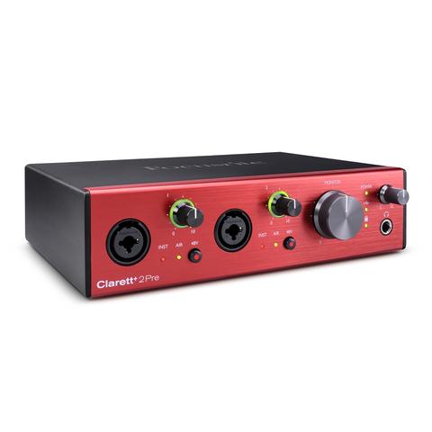 Focusrite-USB オーディオインターフェイスCLARETT+ 2Pre