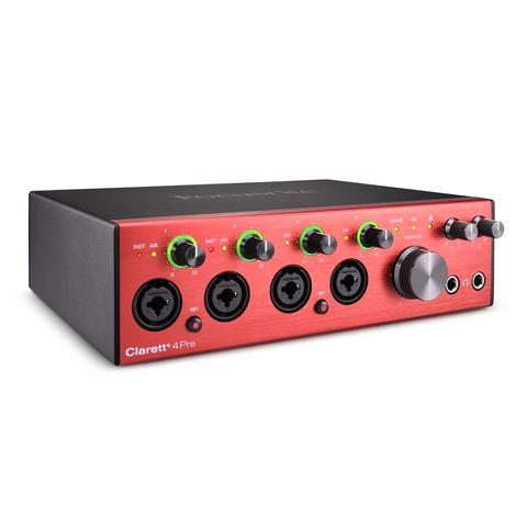 Focusrite-USB オーディオインターフェイスCLARETT+ 4Pre