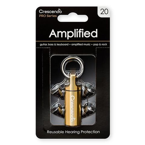 Crescendo-耳栓
Amplified 20