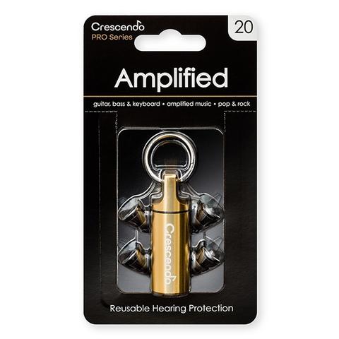 Crescendo-耳栓
Amplified 20