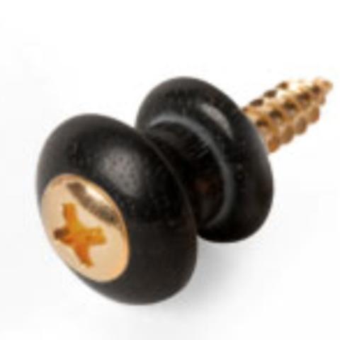 Waverly-ストラップピンEbony Strap Pin Gold Screw