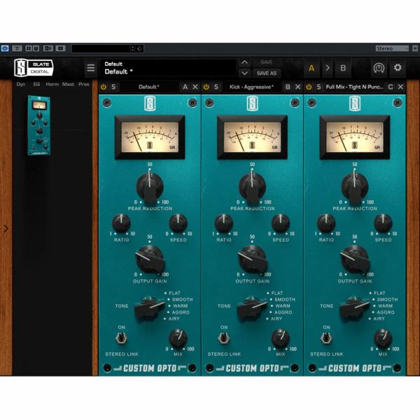 Slate Digital-ダイナミクス系プラグインCustom Opto