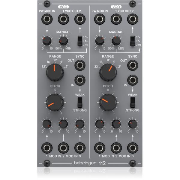 BEHRINGER-アナログデュアルVCOモジュール112 DUAL VCO