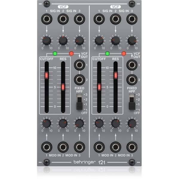 BEHRINGER-アナログデュアルVCFモジュール121 DUAL VCF