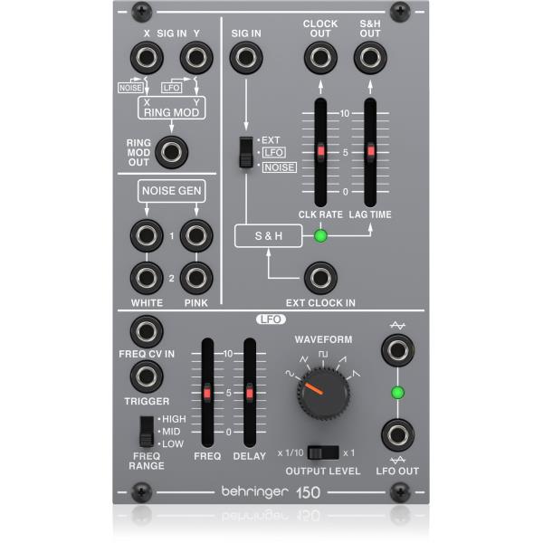 BEHRINGER-アナログリングモジュレーター/ノイズジェネレーター/S&H/LFO150 RING MOD/NOISE/S&H/LFO