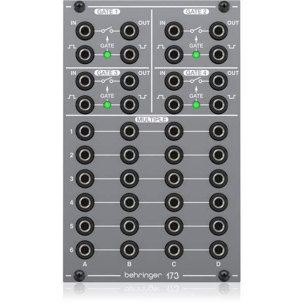 BEHRINGER-アナログクワッドゲート&マルチプルモジュール173 QUAD GATE-MULTIPLES