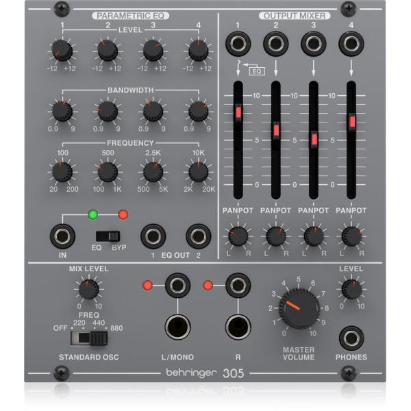 BEHRINGER

305 EQ/MIXER/OUTPUT