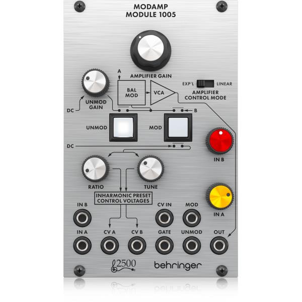 BEHRINGER-リングモジュレーター、VCAモジュールMODAMP MODULE 1005