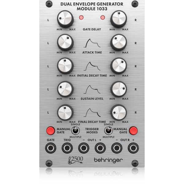BEHRINGER-デュアルDADSRモジュールDUAL ENVELOPE GENERATOR 1033