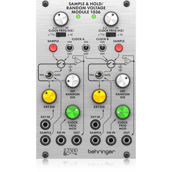 BEHRINGER-SAMPLE & HOLD / RANDOM VOLTAGE MODULE 1036