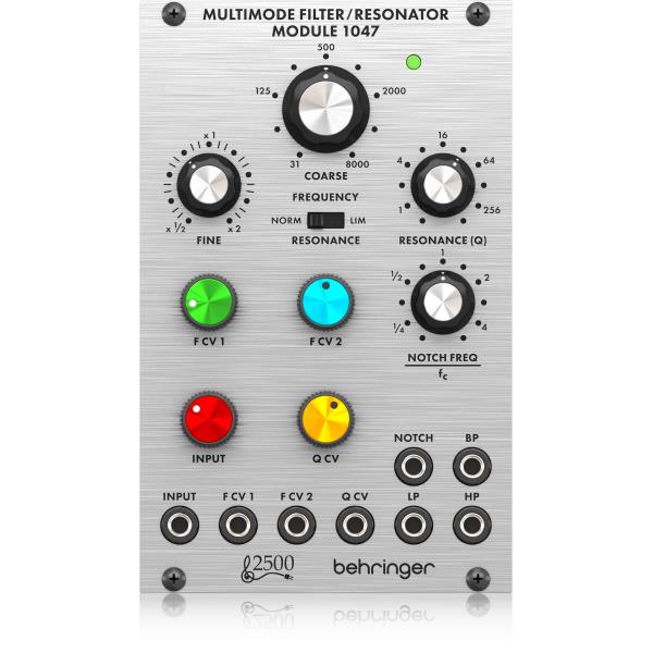 BEHRINGER

MULTIMODE FILTER-RESONATOR MODULE 1047