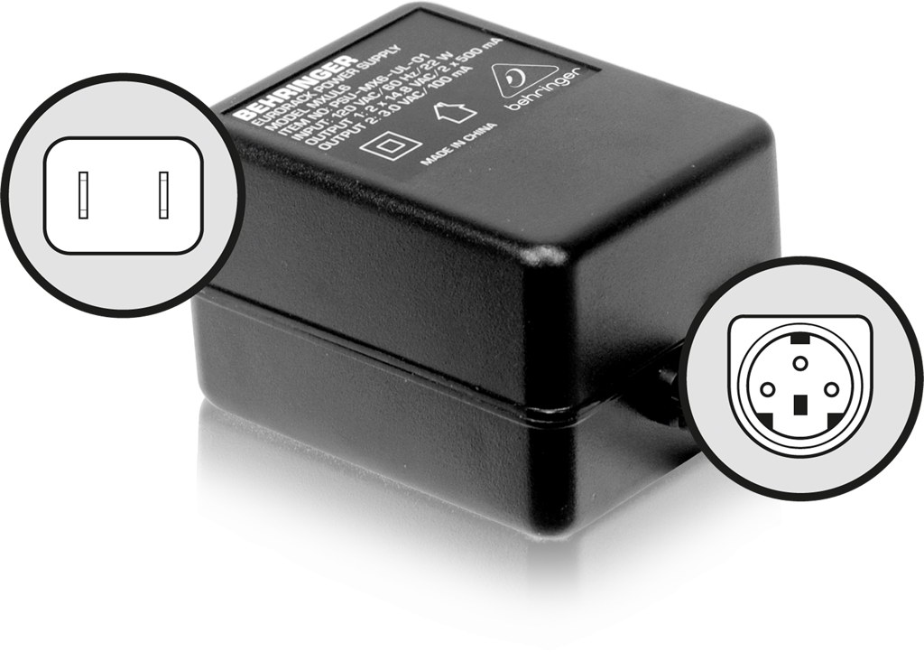 BEHRINGER 電源アダプターPSU6-JP新品生産完了品です。 | MUSIC