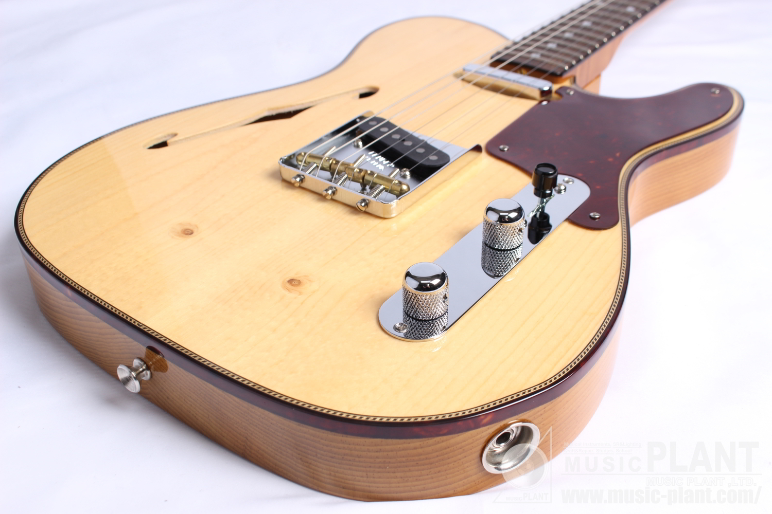 Limited Edition Knotty Pine Telecaster Thinline, Aged Natural追加画像