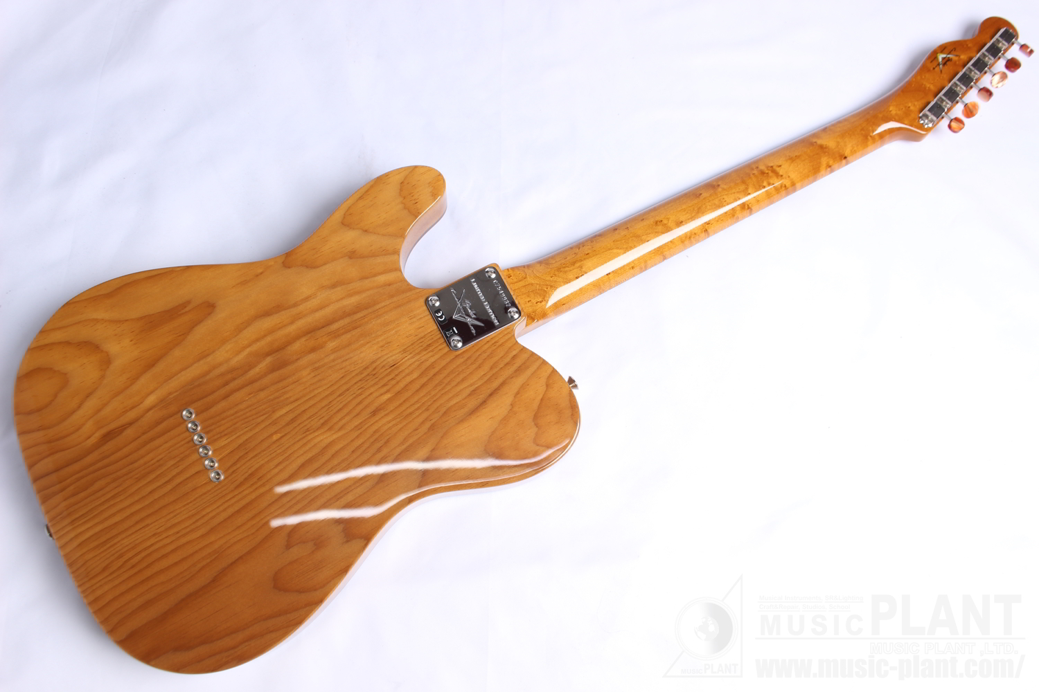 Limited Edition Knotty Pine Telecaster Thinline, Aged Natural背面画像
