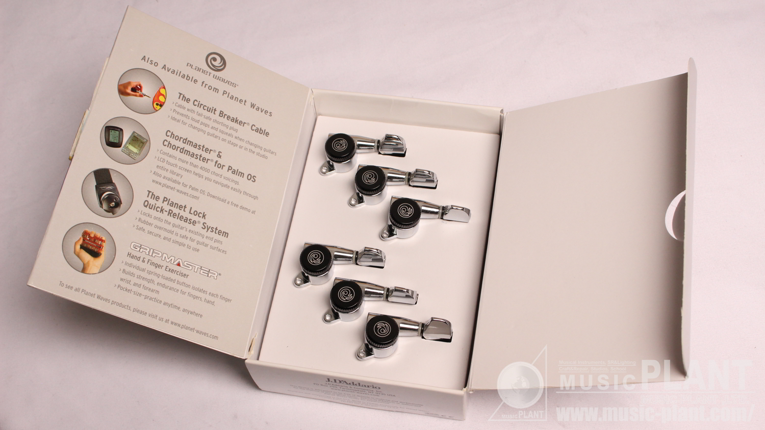 D'Addario | PLANET WAVES オートチューニングペグAuto-Trim