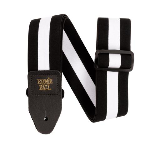 ERNIE BALL-ギター/ベース用ストラップStretch Comfort Racer White Strap