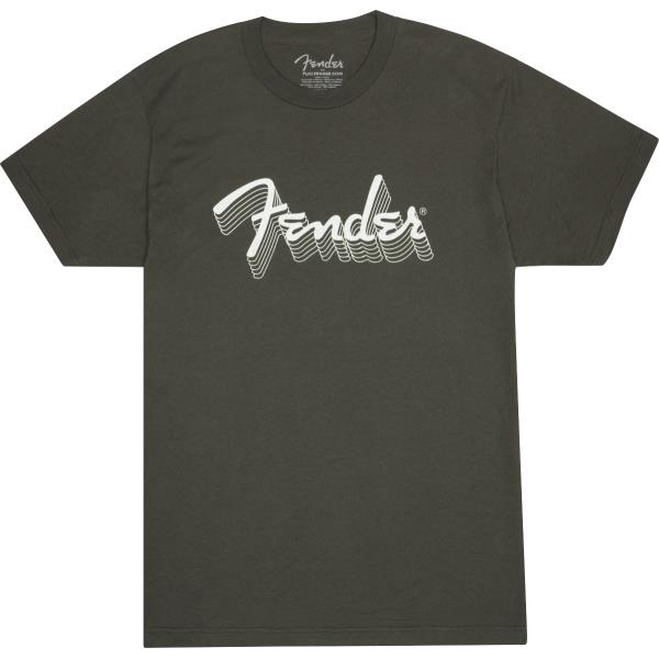Fender® Reflective Ink T-Shirt, Charcoal, Lサムネイル
