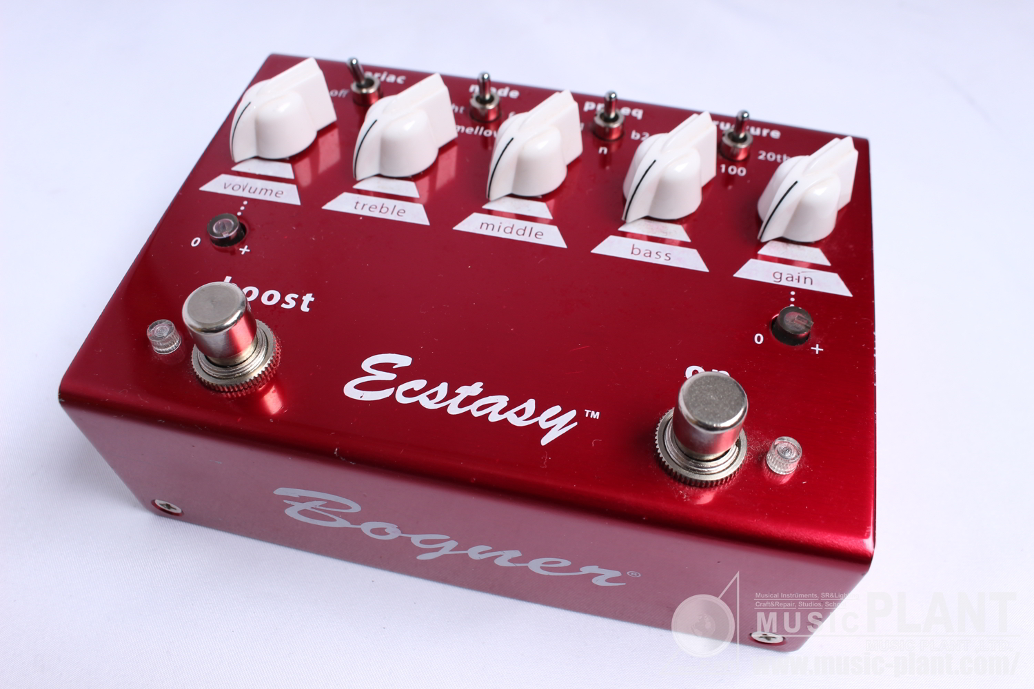 Bogner オーバードライブEcstasy Red中古()売却済みです。あしからずご了承ください。 | MUSIC PLANT WEBSHOP