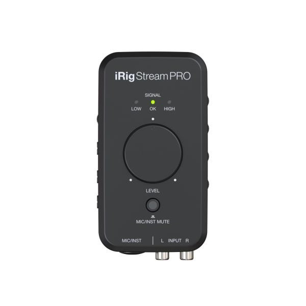 IK Multimedia-ストリーミング配信用オーディオインターフェースiRig Stream Pro