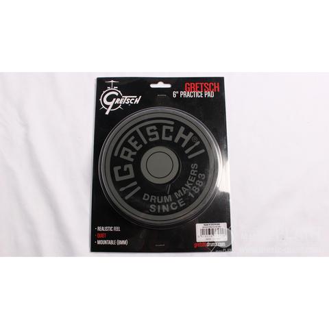 GRETSCH-ドラムプラクティスパッド
Round Badge Practice Pad 6" GREPAD6G (Grey)