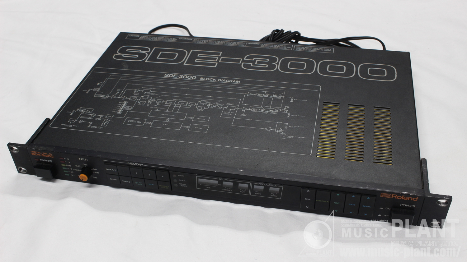 Roland デジタルディレイSDE-3000中古品()売却済みです。あしからずご了承ください。 | MUSIC PLANT WEBSHOP