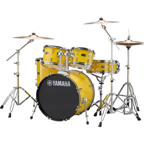 YAMAHA-ドラムシェル5点セットRDP0F5 YL 20" Shell Set