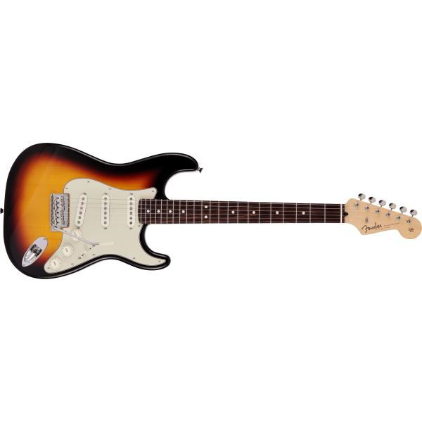 Fender-ストラトキャスターMade in Japan Junior Collection Stratocaster®, Rosewood Fingerboard, 3-Color Sunburst