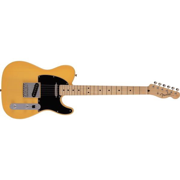 Fender-テレキャスターMade in Japan Junior Collection Telecaster®, Maple Fingerboard, Butterscotch Blonde