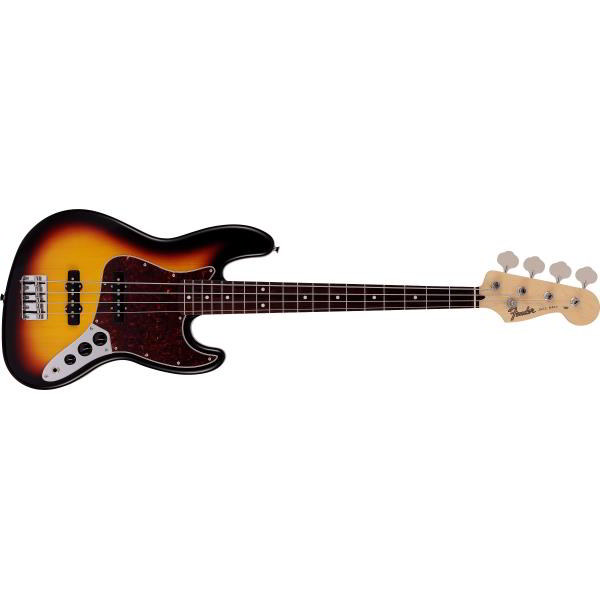 Fender-ジャズベースMade in Japan Junior Collection Jazz Bass®, Rosewood Fingerboard, 3-Color Sunburst