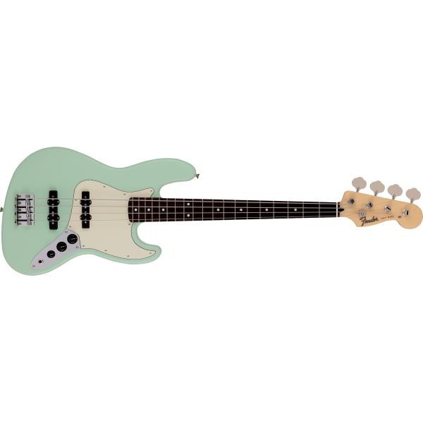 Fender-ジャズベースMade in Japan Junior Collection Jazz Bass®, Rosewood Fingerboard, Satin Surf Green