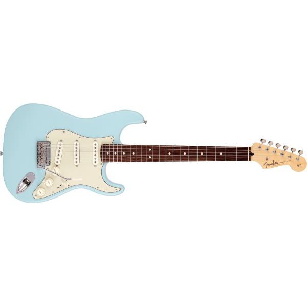 Fender-ストラトキャスター
Made in Japan Junior Collection Stratocaster®, Rosewood Fingerboard, Satin Daphne Blue