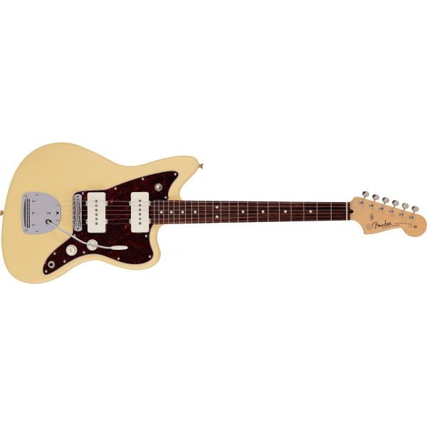 Fender-ジャズマスターMade in Japan Junior Collection Jazzmaster®, Rosewood Fingerboard, Satin Vintage White